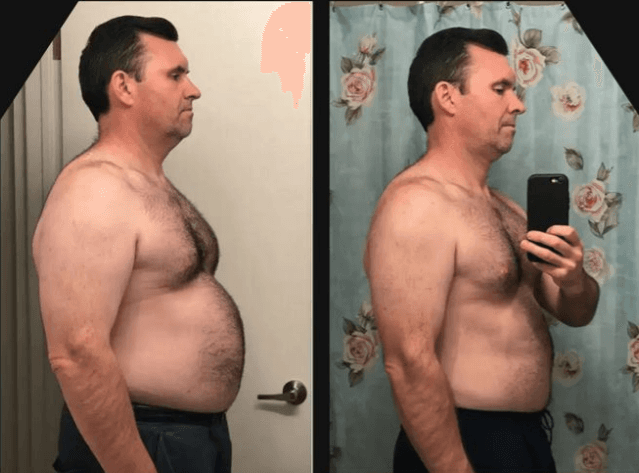 Transformação de Marcelo Santos - Antes e Depois